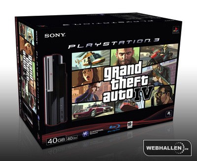 GTA IV 40GB PlayStation 3 Avrupa'da Bundle Olarak Satışa Çıkıyor