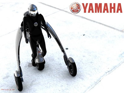 Yamaha Deux Ex Machina: Giyilebilir Motosiklet