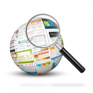 Webdesign, Suche, Analyse, Kugel, Lupe, SEO, Template, Vorlage