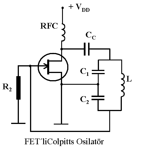 863-fet-colpitts Transistör Nedir? Transistörün Çalışması Nasıldır?