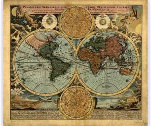 Dünyanın En Eski Tam Dünya Haritası