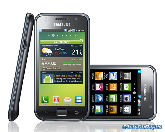 Samsung’dan Galaxy S: Zarif ve Geniş Kapsamlı