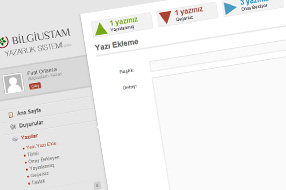 Yazarlık Sistemi ve Kullanıcı Arayüzü "Yenilendi"
