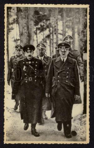 Adolf Hitler with Tsar Boris III of Bulgaria