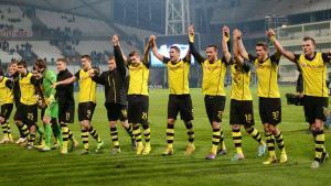 Borussia Dortmund celebrate