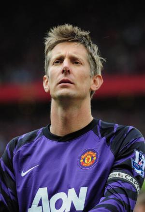 Edwin+van+der+Sar+Manchester+United+v+Blackpool+qaKXGwIcFshl