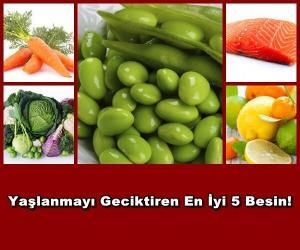 Yaşlanmayı Geciktiren En İyi 5 Besin!