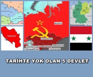 Tarihte Yok Olan 5 Devlet