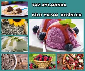 Yaz Aylarında Kilo Yapan Besinler