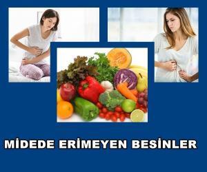 Midede Erimeyen Besinler Nelerdir?