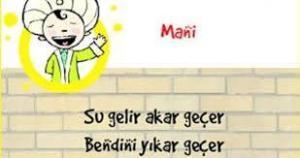 Mani Nazım Şekli ve Özellikleri