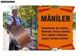 Mani Nazım Şekli ve Özellikleri