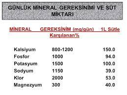 Heterotrof Organizmaların Mineral Gereksinimi