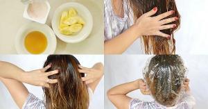 Besleyici Zeytinyağı Saç Maskeleri