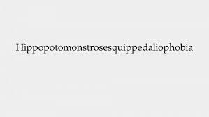 Hippopotomonstrosesquippedaliophobia Nedir?
