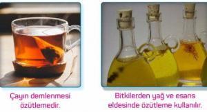 Karışımlardaki Maddeleri Ayırma Yöntemleri