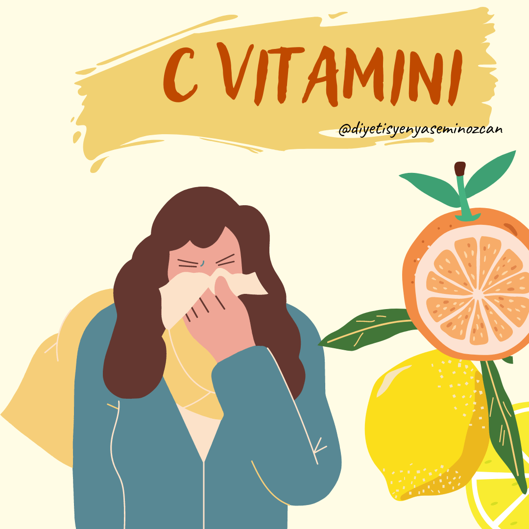 Soğuk Algınlığının Düşmanı C vitamini